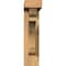 Ekena Millwork Olympic Block Smooth Bracket w/ Offset Brace, Western Red Cedar, 3 1/2"W x 14"D x 14"H BKT0402X14X14OLY05SWR - alternate 2